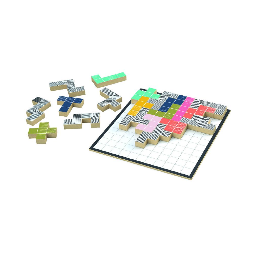 Образователна игра, Постави квадратче