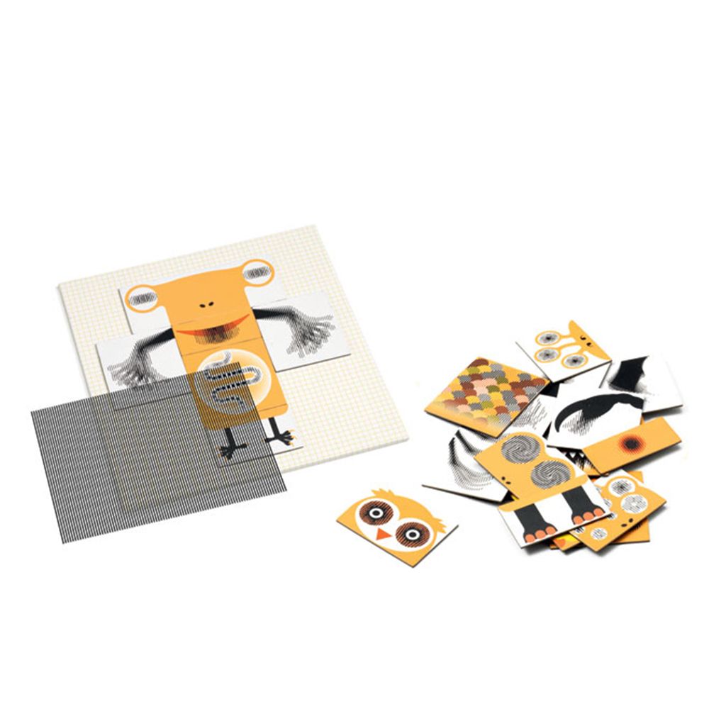 Магнитен пъзел, Анимирани картини, Чудовища