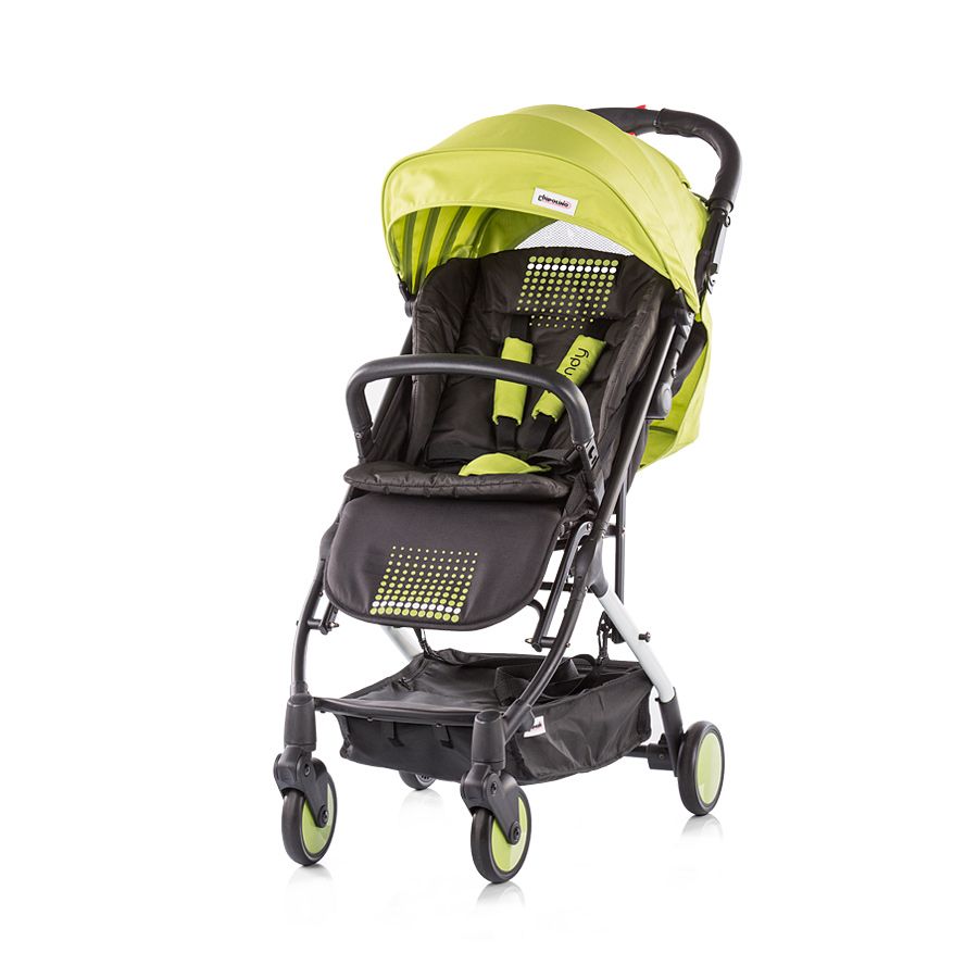 Chipolino, Детска комбинирана количка Тренди, , лайм