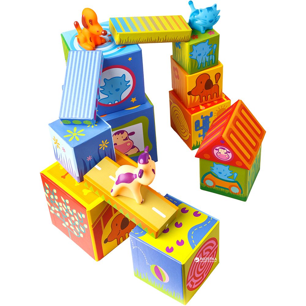 Картонени кубчета за най-малките, Сънчо