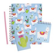 Забавен комплект с тефтерчета, Лама