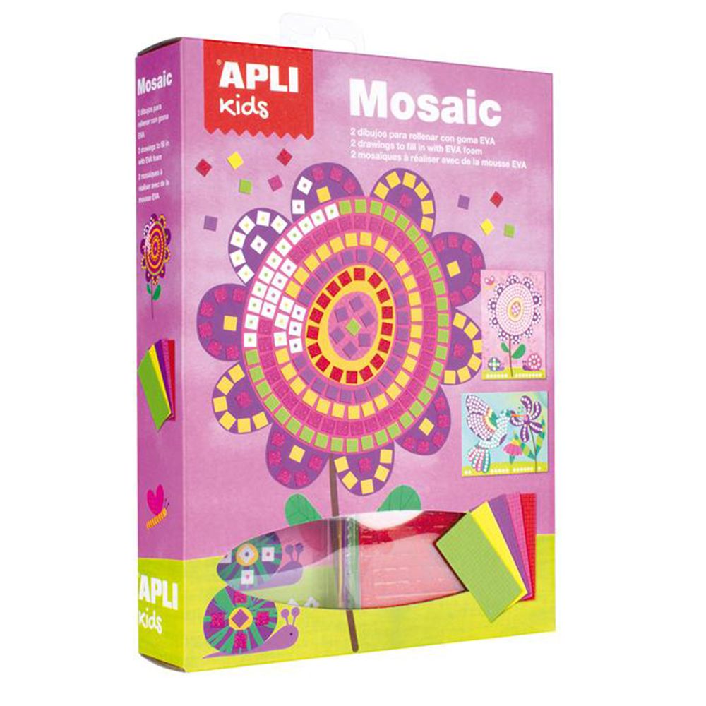 Apli kids, Мозайка с меки елементи, 2 картини, Пролет