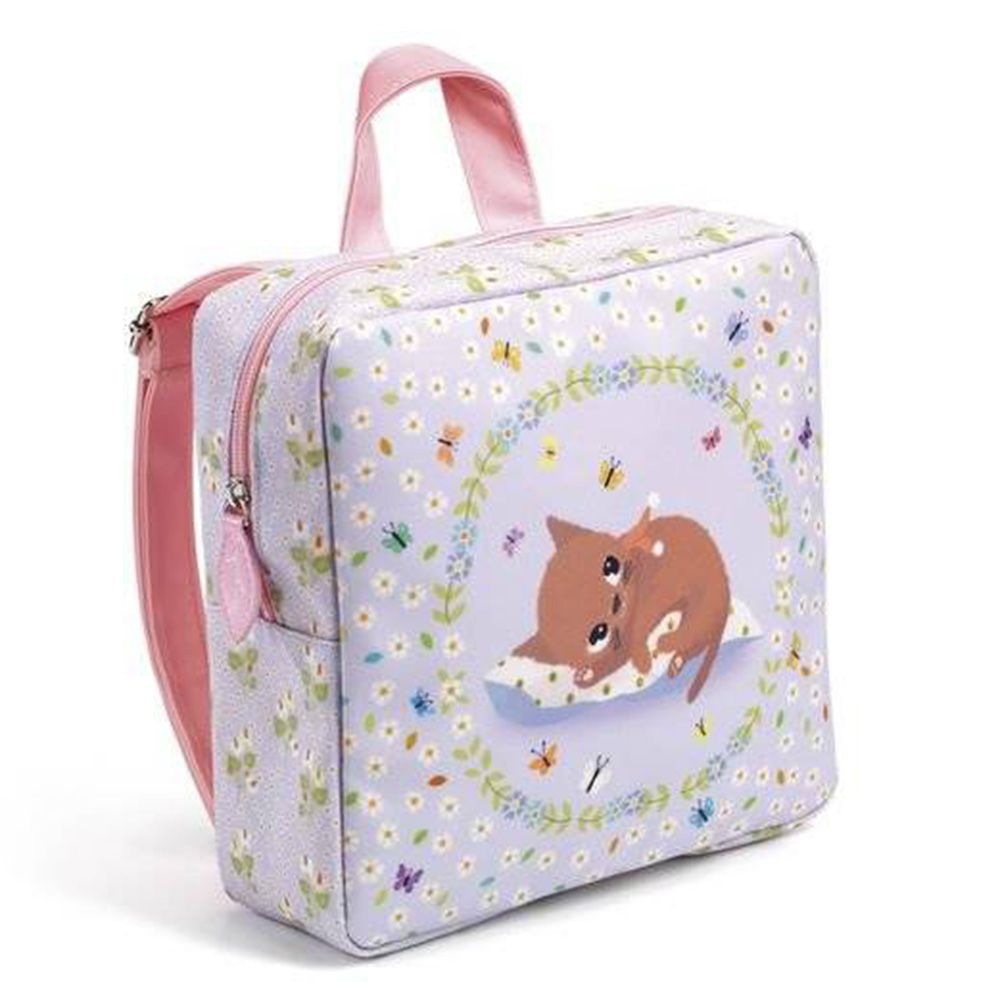 Djeco, Раница за детска градина, Котето Мър и пеперудите