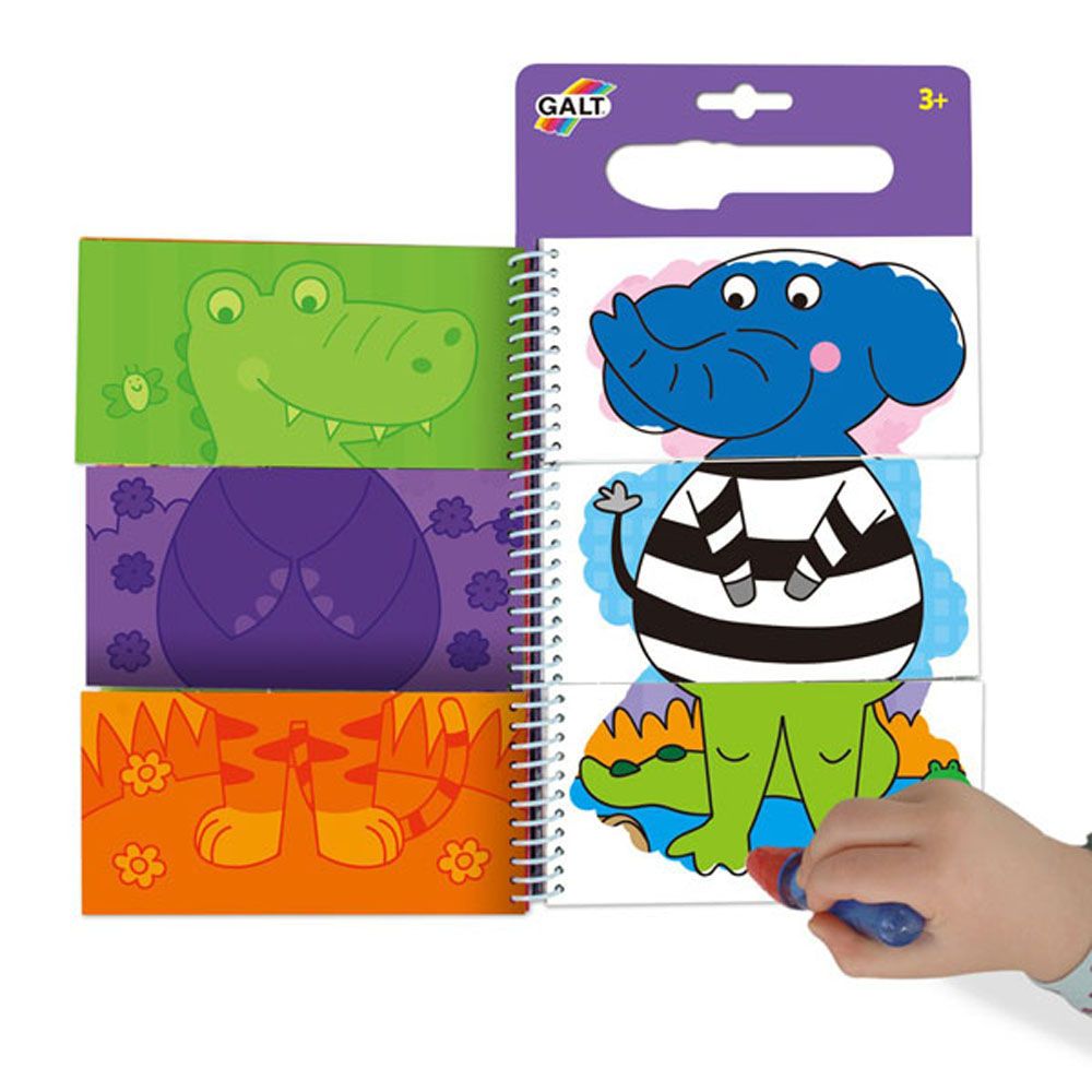 Детска книжка, Рисувай с вода, Джунгла