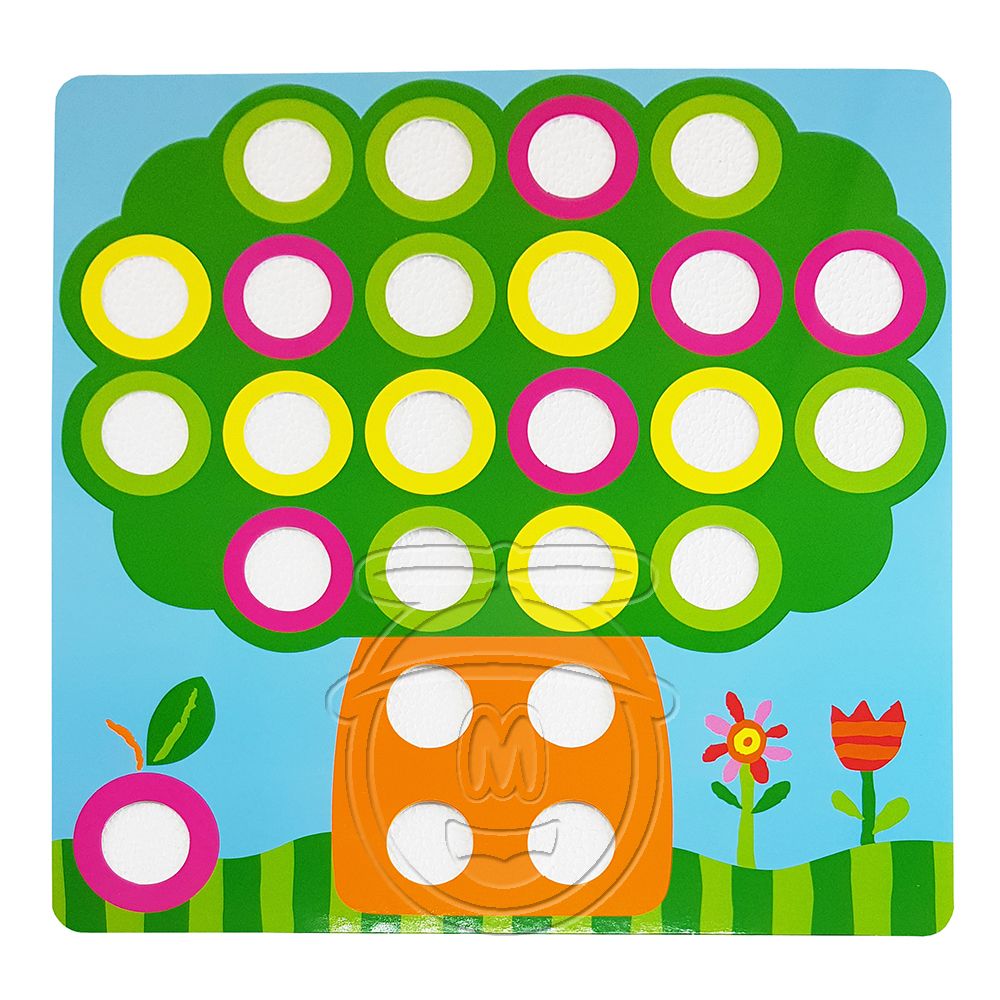 Бебешка мозайка с едри елементи