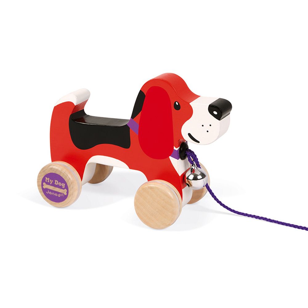 Janod, Играчка за дърпане, Куче Бигъл