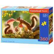 Горският живот на катеричките, пъзел 260 части