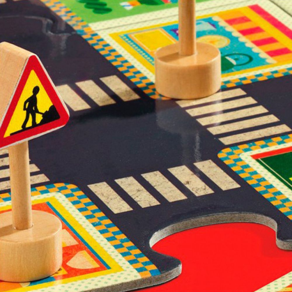 Пъзел, Градска среда