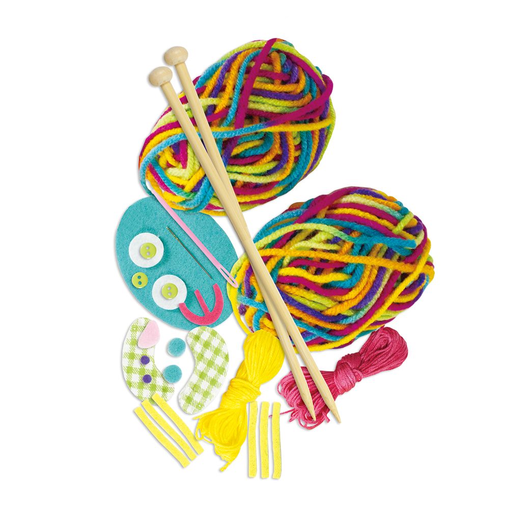 Изплети цветно коте