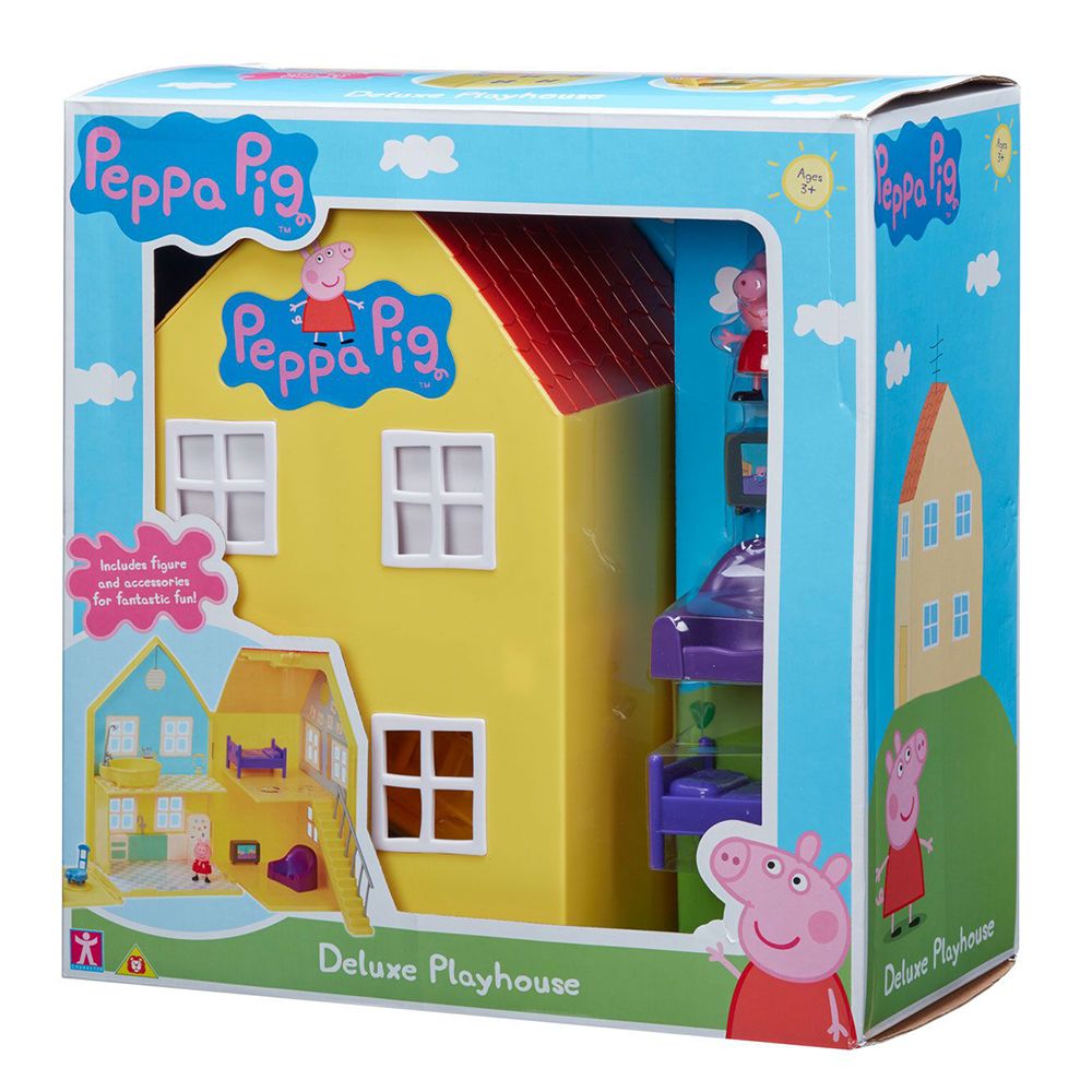 Къща с фигурка и обзавеждане