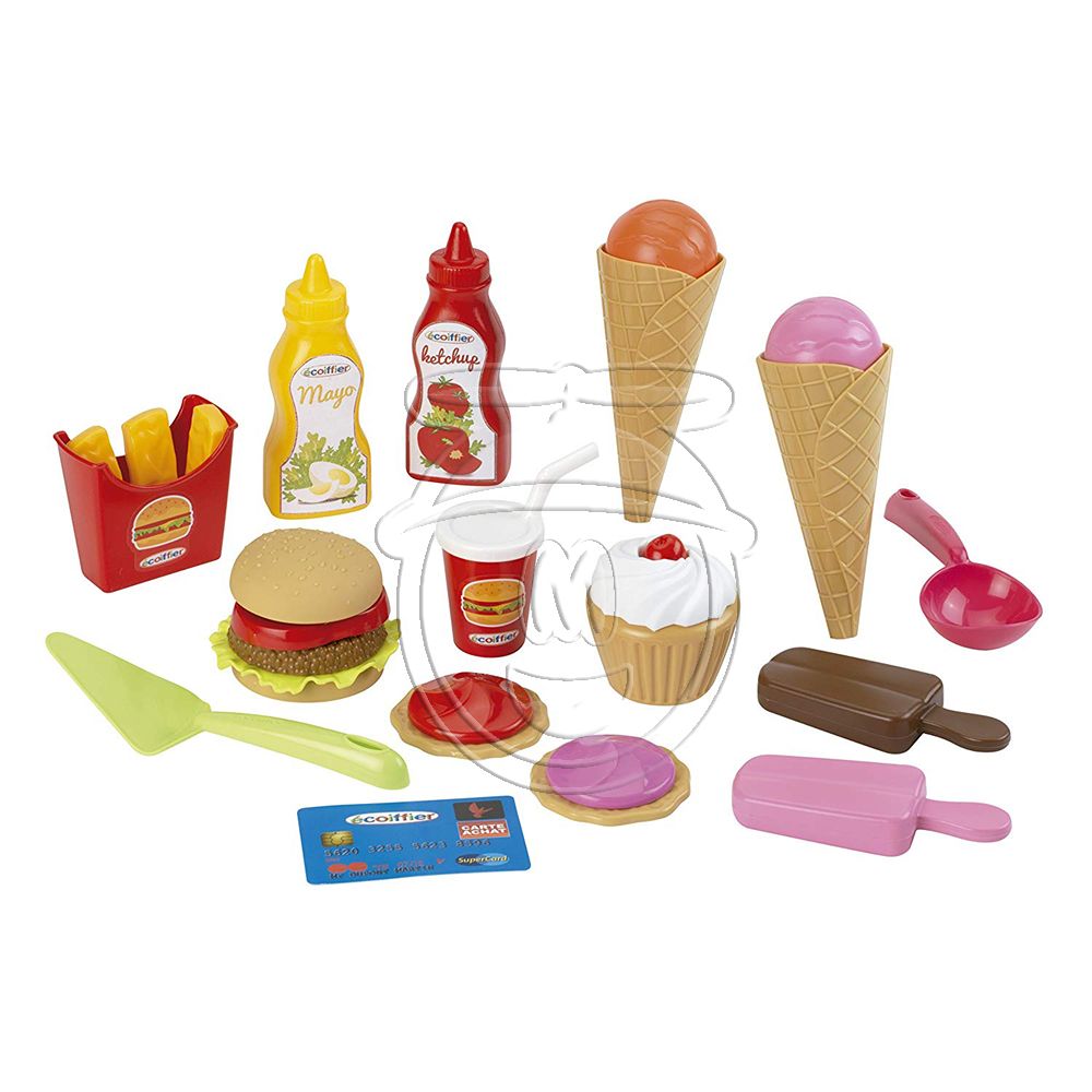 Детски камион за бърза закуска и сладолед