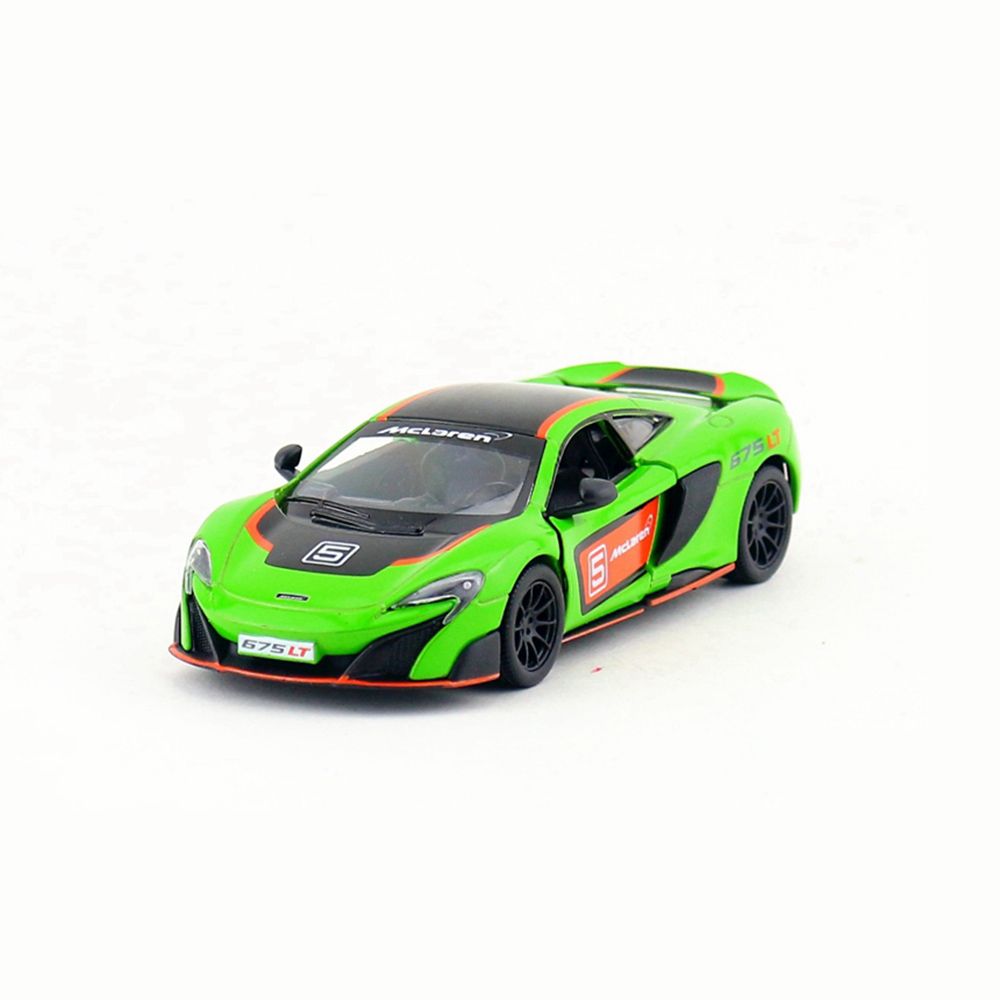 KiNSMART, Метална кола, MaClaren 675 LT, зелен