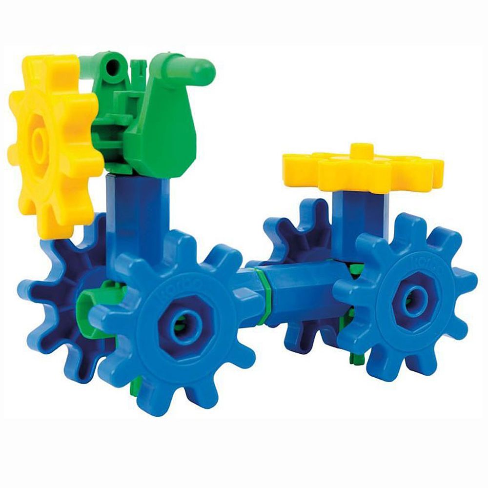 Пластмасов конструктор Колело, със зъбни колела, 18 части