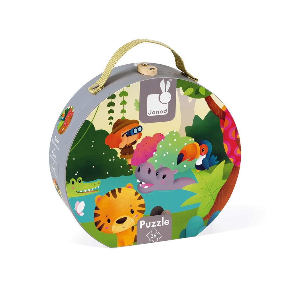 Пъзел в куфарче, В джунглата