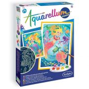 Aquarellum phospho, Светещ комплект за рисуване с акварелни бои, Русалки