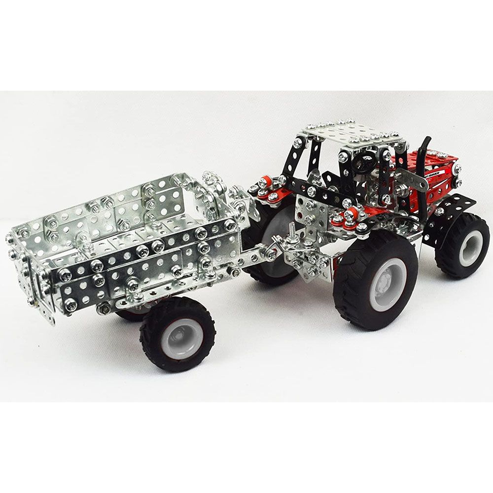 Метален конструктор, Micro, Massey Ferguson с ремарке