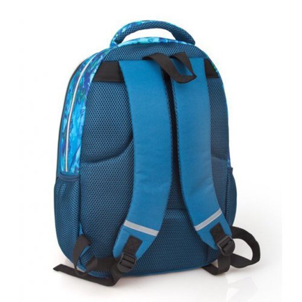 Раница с три отделения и преден джоб, Сърдитко