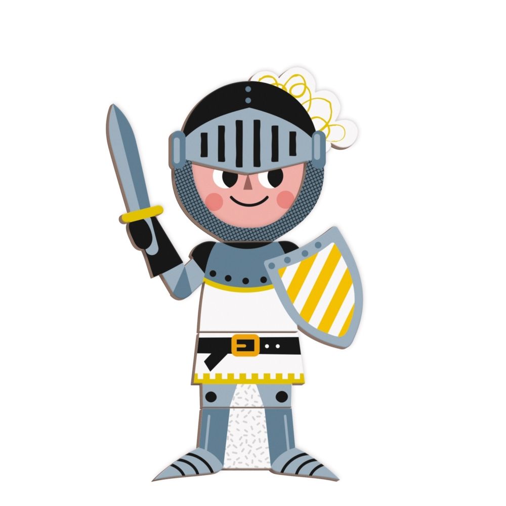 Магнитна образователна игра, Момчета с магнитни дрехи