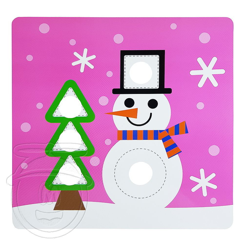 Бебешка мозайка, Цветове и форми