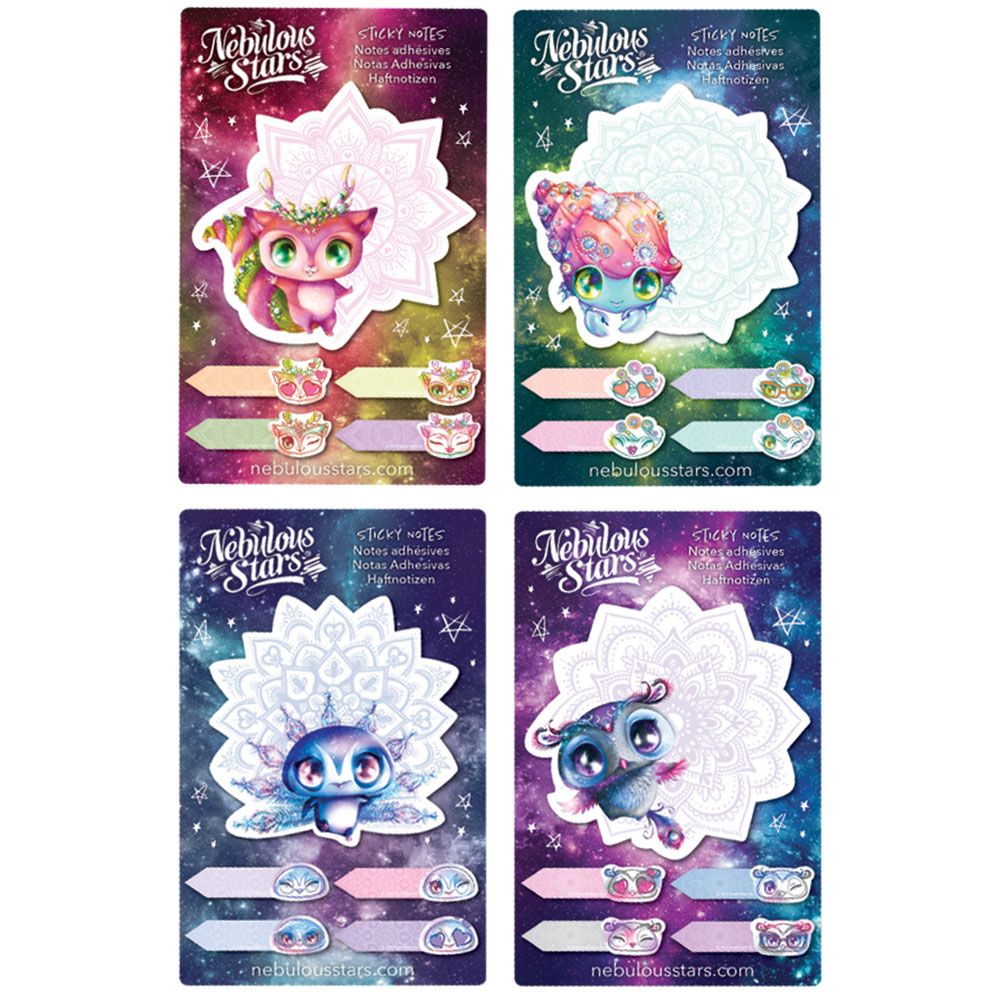 Комплект лепящи листчета, асортимент