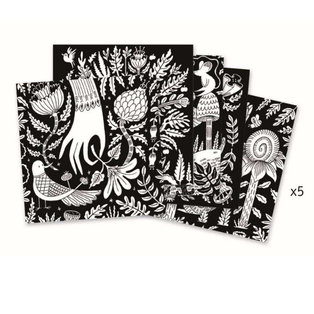 Картина за оцветяване, Приказка