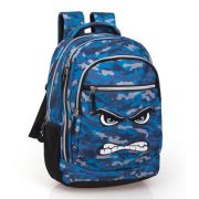 Раница с 3 отделения и преден джоб, Тъжно лице