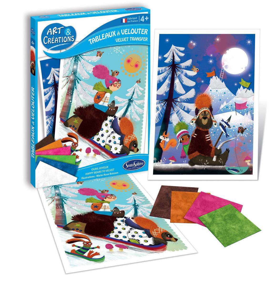 SentoSphere, Направи кадифени картинки, Щастливото мече