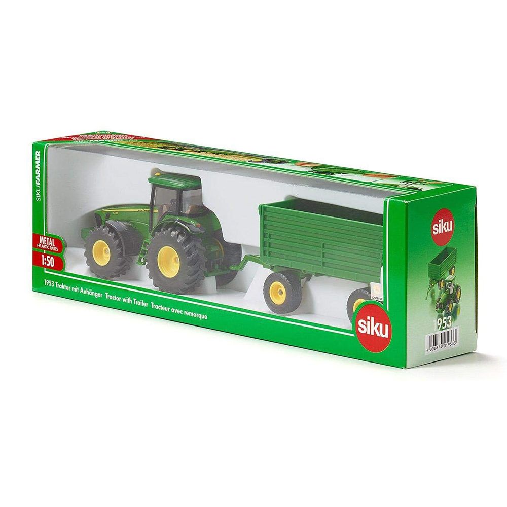 Трактор с ремарке John Deere