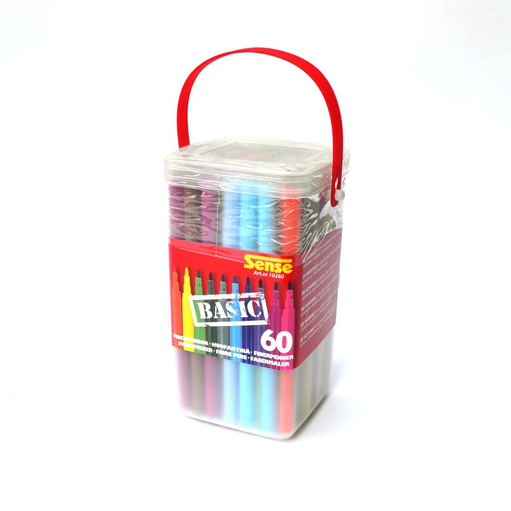 Sense, Флумастери BASIC, 60 броя