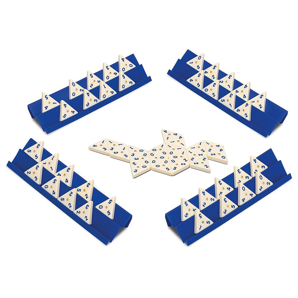 Триъгълно домино, в метална кутия