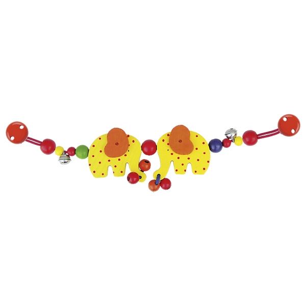 Goki, Дървена играчка за количка, Слончета