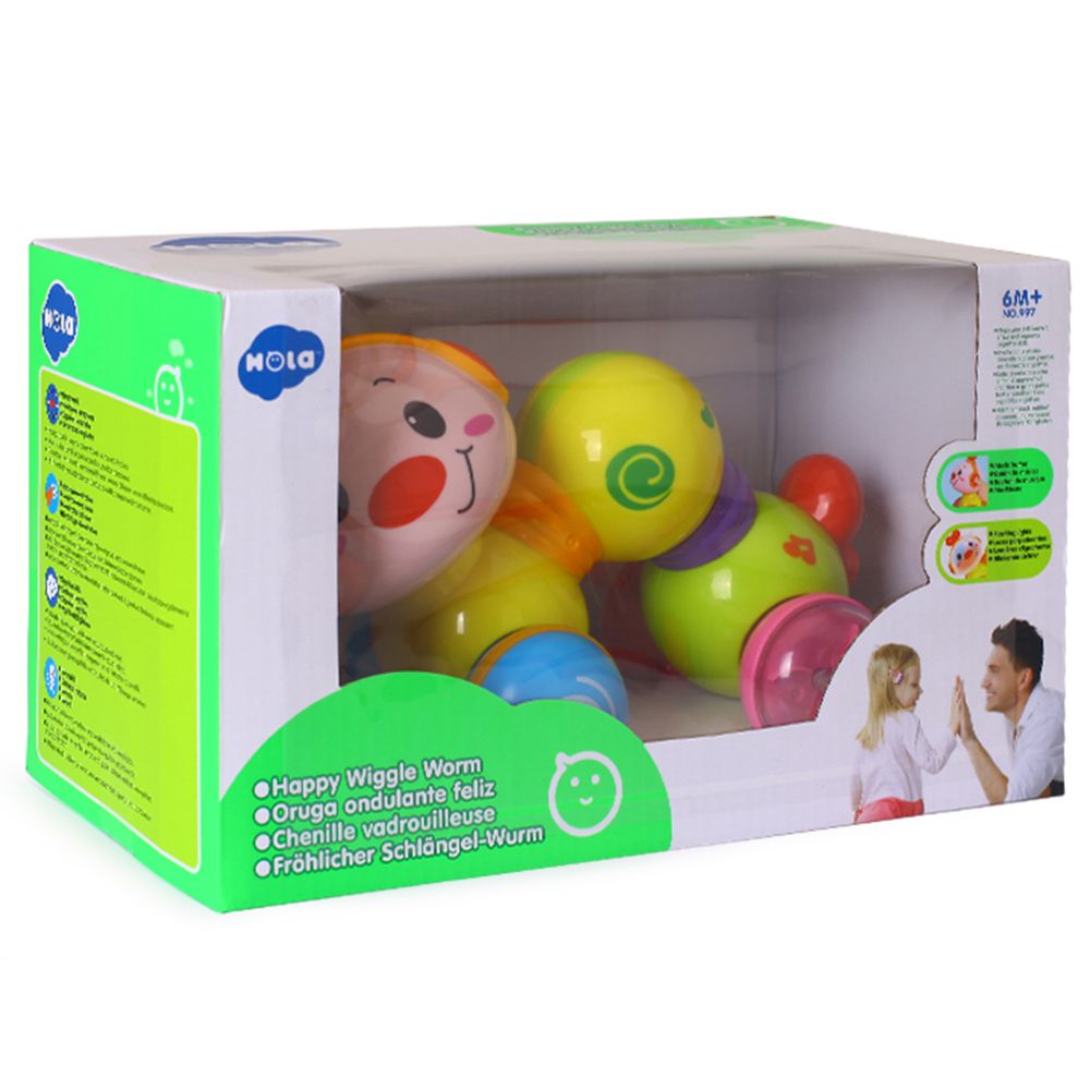 Бебешка музикална играчка, Щастливото червейче