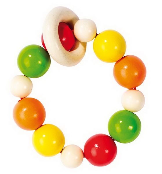 Heimess, Бебешка дрънкалка, еластична, Дъга