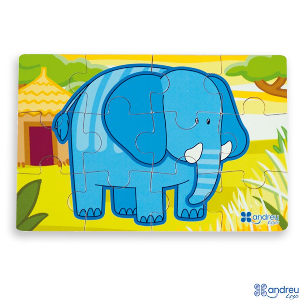 4 пъзела в кутия Джунгла