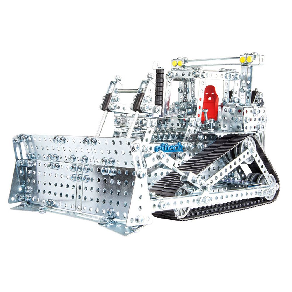 Метален конструктор МЕГА, Булдозер/ Багер, 1470 части, по поръчка