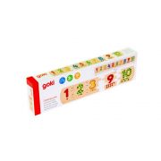 Детски дървен пъзел, Цифри