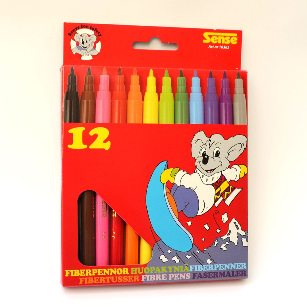 Sense, Флумастери, 12 броя