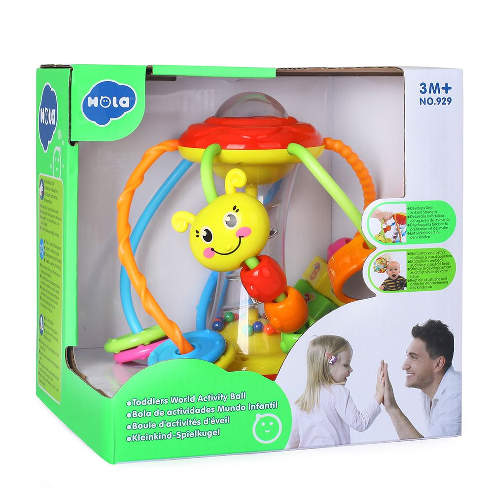 Бебешка активна топка, Усмихнато червейче