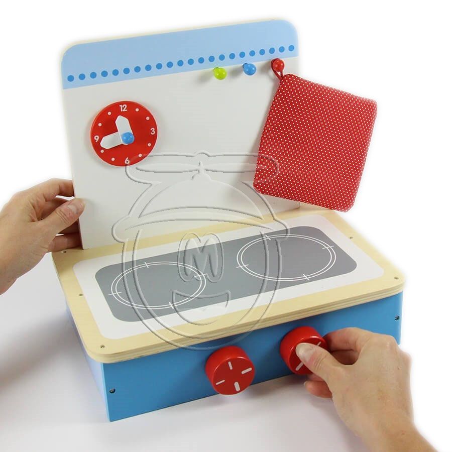 Детска дървена настолна кухня, Вълшебство