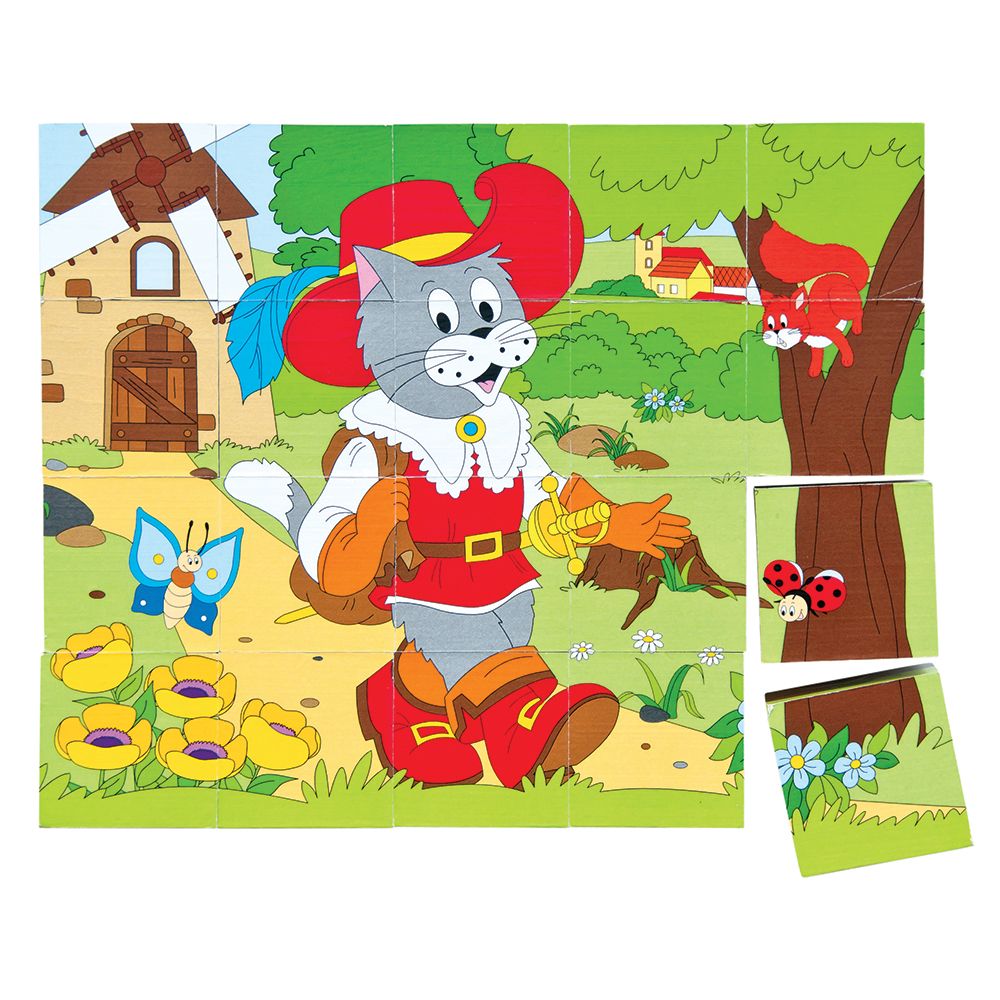 Кубчета с картинки, Приказки