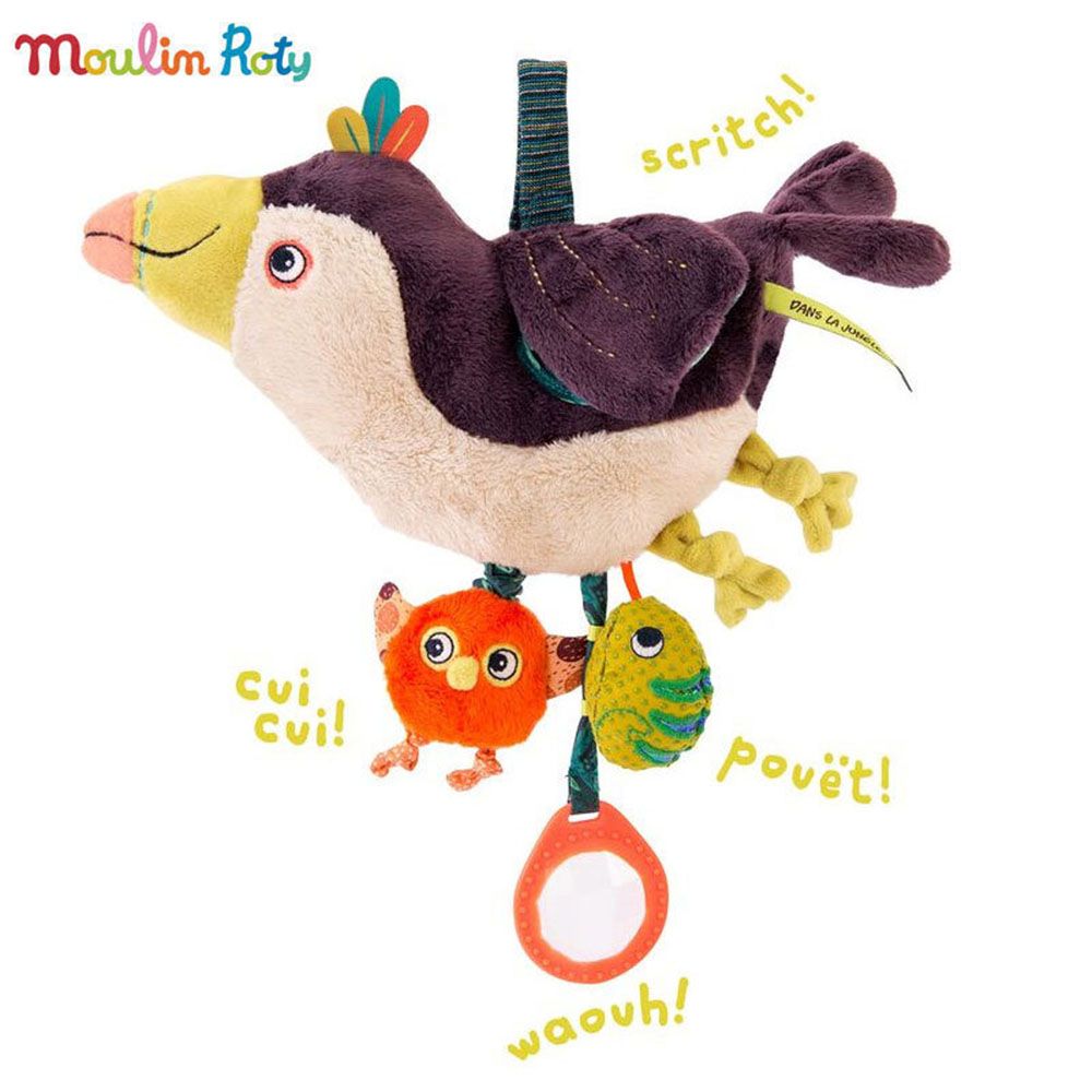 Moulin Roty, Мека занимателна играчка „Туканът Пако“