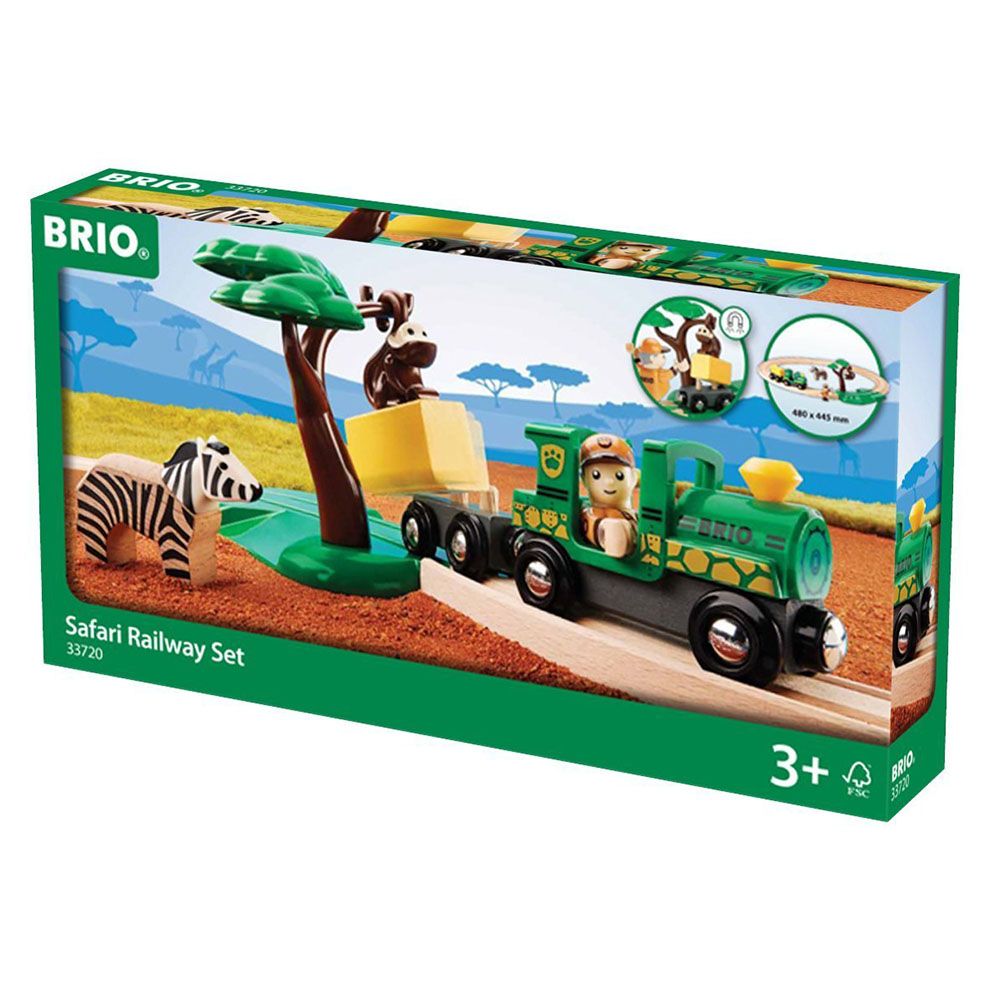 Влакче с релси, Сафари