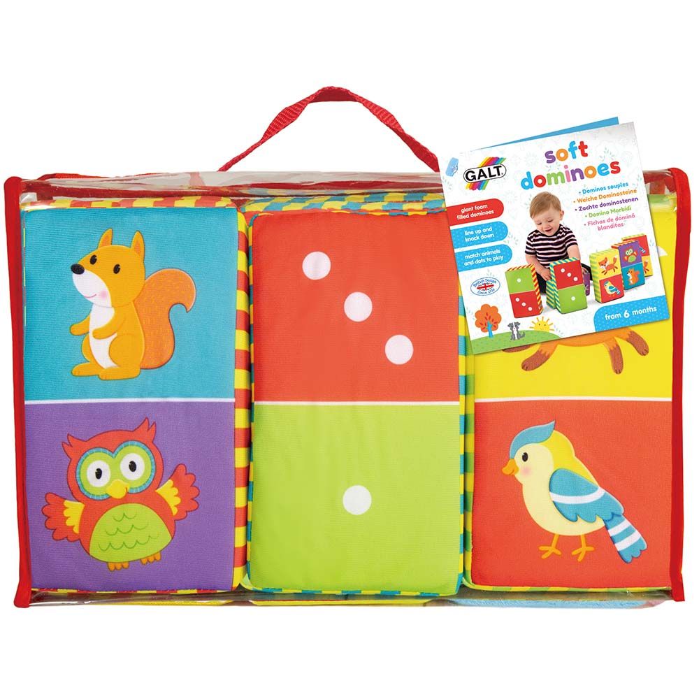 Galt Toys, Бебешко меко домино, Животни