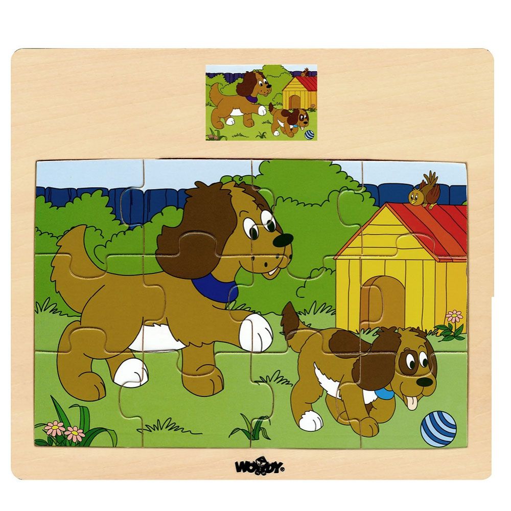 Woodyland, Дървен пъзел, Кучета