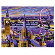 Лондон, рисуване по номера - голям размер,