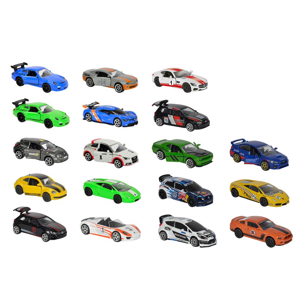 Majorette, Метална състезателна количка, асортимент