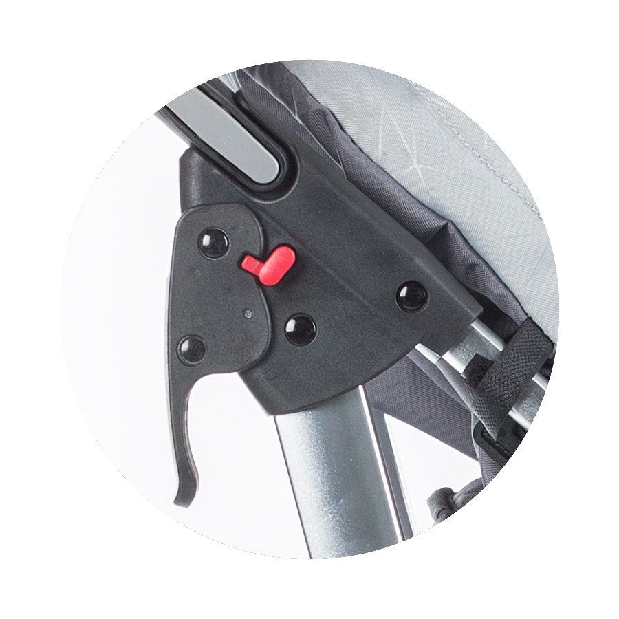 Детска комбинирана количка Ексте, , графит