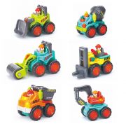 Строителни машини, пластмасова играчка, асортимент