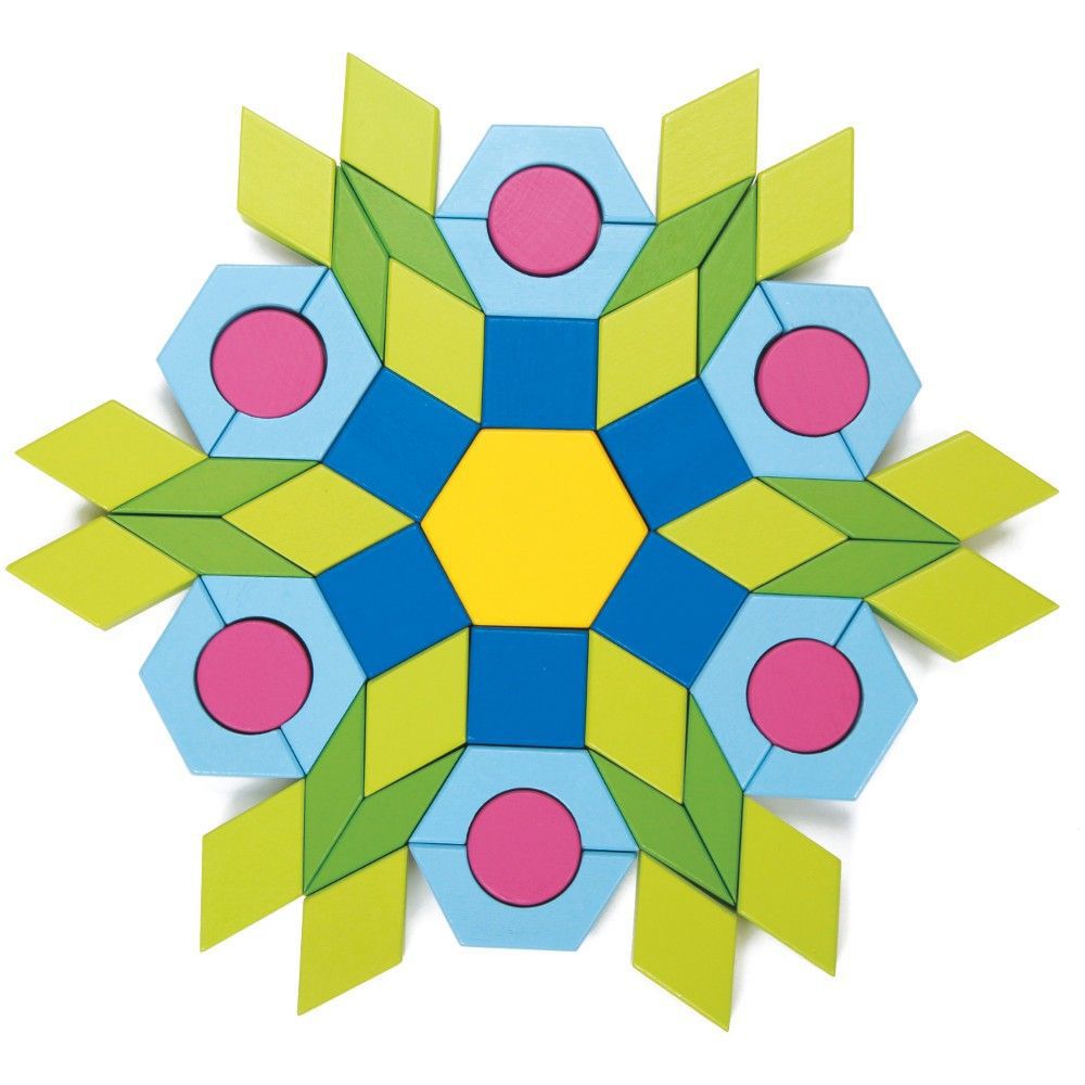 Classic world, Дървен конструктор-мозайка, Мандала