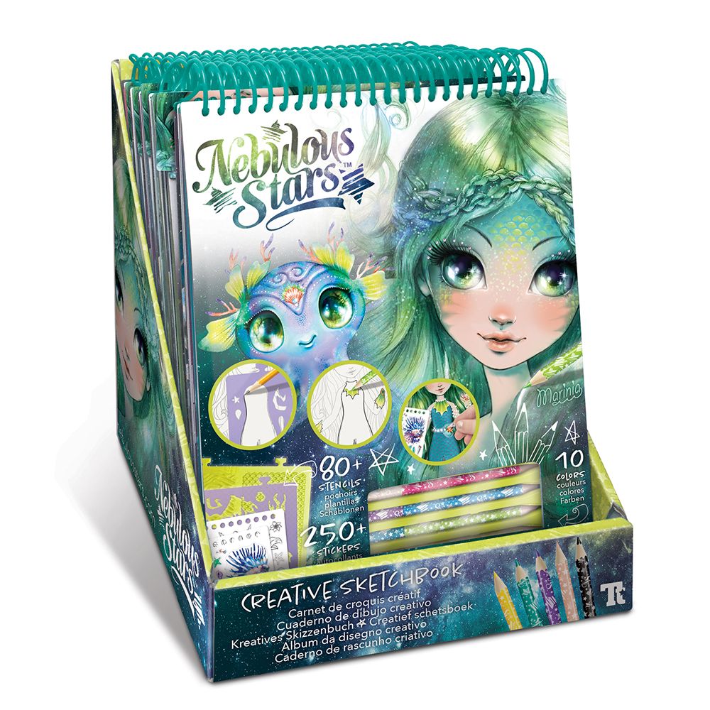 Творческа книга за рисуване, Мариния